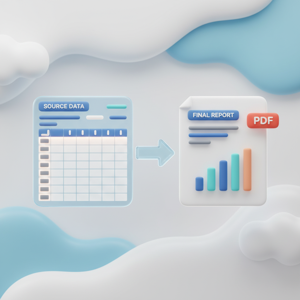 Генератор PDF-отчетов из Excel