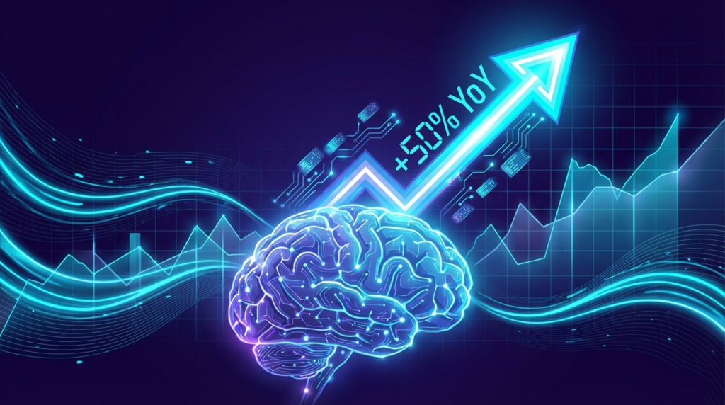 AI и машинное обучение — самый быстрорастущий сегмент (+50% YoY)